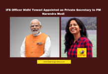 IFS Officer Nidhi Tewari Appointed as Private Secretary to PM Narendra Modi,Mango News,Civil Services, Department of Personnel and Training, Indian Foreign Service, International Relations, Ministry of External Affairs, national security, Nidhi Tewari, PMO, Prime Minister Narendra Modi, Private Secretary, varanasi,IFS,IFS Officer Nidhi Tewari,Nidhi Tewari News,Nidhi Tewari Latest News,PM Narendra Modi,PM Narendra Modi News,PM Narendra Modi Latest News,IFS Officer Nidhi Tewari Appointed as Private Secretary,Private Secretary