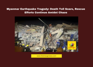 Myanmar Earthquake Tragedy: Death Toll Soars, Rescue Efforts Continue Amidst Chaos,Mango News,Myanmar Earthquake Tragedy,Myanmar Earthquake News,Myanmar Earthquake 2025,Myanmar,Myanmar News,Myanmar Earthquake Tragedy News,Bangkok collapse, crisis management, Death Toll, infrastructure damage, international aid, Landslides, military government, Myanmar earthquake, Rescue operations, Sagaing City, Thailand earthquake