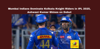 Mumbai Indians Dominate Kolkata Knight Riders in IPL 2025, Ashwani Kumar Shines on Debut,Mango News,Andre Russell, Ashwani Kumar, cricket, Deepak Chahar, IPL 2025, IPL debut, IPL match highlights, Kolkata Knight Riders, Mumbai Indians, Rickelton, Suryakumar Yadav,MI,KKR,IPL 2025 Live,IPL 2025 Cricket,Cricket News,MI Dominate KKR in IPL 2025,IPL Live,IPL News,Cricket Score