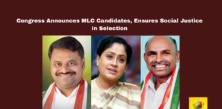Congress MLC Candidates, Telangana Politics, Adnaki Dayakar, Ketawat Shankarnaik, Vijayashanti, Telangana MLC Elections, CPI Congress Alliance, Social Justice, Revanth Reddy, Telangana Legislative Council