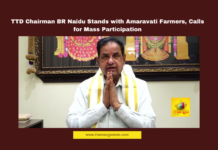 TTD chairman BR Naidu, Amaravati farmers protest, three capitals issue, Andhra Pradesh politics, Rajdhani Rythu IKASA, Srinivasa Kalyanam event, Chandrababu Naidu support, Amaravati movement, YSRCP government policies, Andhra Pradesh development