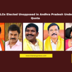 Andhra Pradesh MLC elections, MLA quota seats AP, unopposed MLC election, AP Legislative Council updates, TDP Jana Sena BJP alliance, Konidala Nagendra Rao MLC, Beeda Ravichandra TDP MLC, Kavali Greeshma Prasad AP politics, Somu Veerraju BJP MLC, Amaravati election news