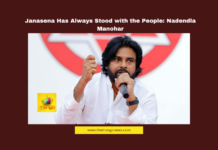 Janasena Foundation Day, Nadendla Manohar speech, Pawan Kalyan leadership, Janasena PAC chairman, Andhra Pradesh politics, Janasena membership, youth leadership in AP, welfare schemes AP, Pithapuram political event, Janasena party growth