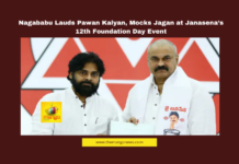 Nagababu Lauds Pawan Kalyan, Mocks Jagan at Janasena’s 12th Foundation Day Event Janasena 12th Foundation Day, Nagababu Pithapuram speech, Pawan Kalyan leadership, Jayaketanam meeting, Jagan Mohan Reddy criticism, Andhra Pradesh politics, Janasena ministers and MLAs, Janasena documentary screening, Pithapuram elections, Janasena Party celebrations