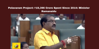 Polavaram Project, Andhra Pradesh Irrigation, Nimmala Ramanaidu, Rehabilitation and Resettlement, AP Water Resources, YSRCP Government, Displaced Families, Land Acquisition, Central Government Funding, Polavaram Height Controversy