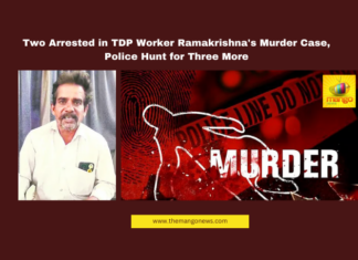 Two Arrested in TDP Worker Ramakrishna’s Murder Case, Police Hunt for Three More TDP Worker Murder, Chittoor Crime News, Political Rivalry Andhra Pradesh, Punganur Murder Case, Ramakrishna Murder Investigation, AP Police, YSRCP Leader Controversy, Land Encroachment Dispute, Chittoor SP Press Meet, Law and Order Andhra Pradesh