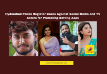 Hyderabad Betting Case, Social Media Influencers Crime, Online Gambling Crackdown, TV Actors Illegal Promotions, Betting Apps Controversy, Hyderabad Police Action, Cyber Crime Telangana, IT Act Violations, Gaming Ban India, TSGA Violations