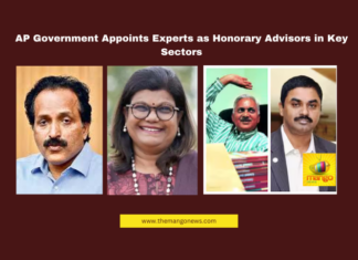 AP Government Appoints Experts as Honorary Advisors in Key Sectors AP Government Advisors, Suchitra Ella, Satish Reddy, KPC Gandhi, Sridhara Panikkar Somnath, Aerospace and Defense AP, Handicrafts Development AP, Forensic Science AP, Space Technology AP, Industrial Growth Andhra Pradesh.