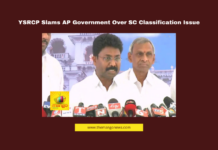 SC classification Andhra Pradesh, YSRCP SC welfare, Chandrababu Naidu SC policy, Mala Madiga reservations, AP government criticism, Rajiv Ranjan Mishra Commission, SC sub-categorization, Andhra Pradesh politics, SC empowerment, Adimulapu Suresh statement