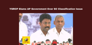 SC classification Andhra Pradesh, YSRCP SC welfare, Chandrababu Naidu SC policy, Mala Madiga reservations, AP government criticism, Rajiv Ranjan Mishra Commission, SC sub-categorization, Andhra Pradesh politics, SC empowerment, Adimulapu Suresh statement