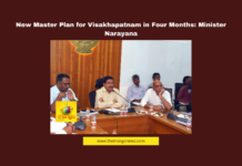 Visakhapatnam Master Plan, Visakhapatnam Metro Rail, AP Urban Development, VMRDA planning, Bhogapuram Airport connectivity, Financial City Visakha, TDR bond irregularities, Andhra Pradesh infrastructure, AP government projects, Minister Narayana statement