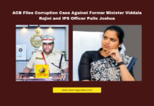ACB case Andhra Pradesh, Viddala Rajini corruption, IPS officer Palle Joshua scam, stone crusher bribery case, Andhra Pradesh political scam, YSRCP minister bribery, Anti-Corruption Bureau AP, illegal collections case, ACB probe AP, political extortion India