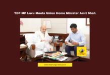TDP MP Lavu Meets Union Home Minister Amit Shah TDP BJP Alliance, Lavu Srikrishna Devarayalu, Amit Shah Meeting, Andhra Pradesh Politics, NDA Government, Finance Bill Debate, Liquor Scam AP, Chandrababu Naidu, Central-State Relations, Andhra Pradesh Governance