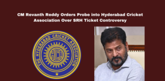 CM Revanth Reddy Orders Probe into Hyderabad Cricket Association Over SRH Ticket Controversy,Cricket Politics, HCA controversy, Hyderabad Cricket Association, IPL 2025, Revanth Reddy, sports administration., Sunrisers Hyderabad, telangana CM, ticket scam, vigilance probe,Mango News,CM Revanth Reddy,CM Revanth Reddy Latest News,CM Revanth Reddy News,Hyderabad,Hyderabad News,Cricket,SRH,SRH Ticket Controversy,Hyderabad Cricket Association