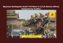 Myanmar Earthquake Death Toll Rises to 2719; Rescue Efforts Hampered by Conflict,Mango News,earthquake deaths, earthquake survivors, humanitarian crisis, Mandalay, military conflict, Myanmar crisis, Myanmar earthquake, natural disaster, rescue efforts, UN relief,Myanmar Earthquake News,Myanmar Earthquake 2025,Myanmar,Myanmar News