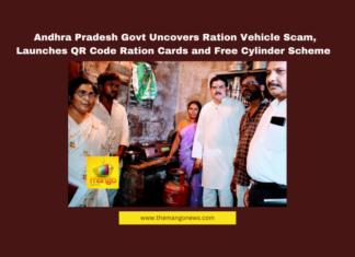 Andhra Pradesh Govt Uncovers Ration Vehicle Scam, Launches QR Code Ration Cards and Free Cylinder Scheme,Mango News,Andhra Pradesh News,Andhra Pradesh Latest News,AP,AP News,AP Latest News,andhra pradesh, Civil Supplies, Deepam-2 Scheme, Free LPG Cylinder, Kharif Procurement, Nadendla Manohar, QR Code Ration Card, Ration Card, ration mafia, YSRCP Government,Andhra Pradesh Govt,Ration Vehicle Scam,Ration Cards and Free Cylinder Scheme,Free Cylinder Scheme,AP Introduces ATM Style Ration Cards,Digital Ration Cards With QR Code,AP Ration Delivery Vehicles Scam,AP QR Code Ration Cards,AP News Ration Cards,Amaravati,Minister Nadendla Manohar,Minister Nadendla Manohar Latest News,Minister Nadendla Manohar News