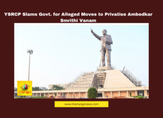Ambedkar Smrithi Vanam, Vijayawada, Merugu Nagarjuna, YSRCP, TDP Government, Ambedkar Jayanthi, PPP Model, Dalit Rights, Swaraj Maidan, Andhra Pradesh Politics