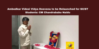 Chandrababu Naidu, Ambedkar Videsi Vidya Deevena, Dalit Welfare, Amaravati Development, SC ST Schemes, Higher Education Abroad, Andhra Pradesh News, TDP Government, Dr BR Ambedkar, Solar Panel Subsidy Scheme.