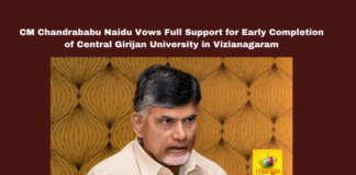 Central Girijan University, Chandrababu Naidu, Vizianagaram, AP Education News, Tribal University, TDP Government, Higher Education Andhra Pradesh, Skill Development, University Infrastructure, Tribal Welfare