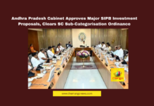 Andhra Pradesh Cabinet Decisions, SIPB Investments, SC Reservation Sub-Categorisation, TCS Andhra Pradesh, Industrial Parks Nellore, AP Development, Polavaram Project, APMDC Bonds, Chandrababu Naidu, Amaravati News