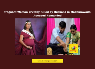 Madhurawada Crime, Visakhapatnam Murder, Pregnant Woman Killed, Domestic Violence, Gyaneshwar Arrested, Andhra Pradesh Crime News, Woman Murdered by Husband, KGH Postmortem Report, PM Palem Police, Bhimili Court Remand