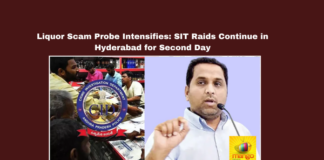 Liquor Scam, SIT Raids Hyderabad, Meghna Reddy Raid, Kasireddy Rajasekhar Reddy, Raj Kasireddy, YSRCP Liquor Scam, Corruption Probe Andhra Pradesh, Hyderabad Crime News, Rayadurgam Searches, SIT Investigation