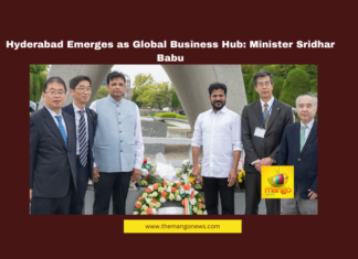 Hyderabad Business Hub, Sridhar Babu, Global Capability Centers, Hyderabad Commercial Growth, Telangana GDP Goal, Citizens Financial Group, Cognizant Technologies, Hyderabad Investment News, Telangana Employment, International Companies in Hyderabad