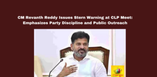 Revanth Reddy Warning, Telangana Congress CLP Meet, Cabinet Expansion Telangana, Congress MLA Discipline, Telangana Welfare Schemes, Revanth Reddy Public Outreach, Telangana BJP Propaganda, Sannabiyyam Scheme, Telangana Politics 2025, CM Lift Mishap Hyderabad