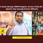 Raj KC Reddy arrest, liquor scam Andhra Pradesh, YSRCP liquor scandal, Jagan Mohan Reddy controversy, APSBCL scam news, SIT investigation AP, Mithun Reddy SIT inquiry, Vijaya Sai Reddy questioned, liquor policy scam, Andhra Pradesh political news