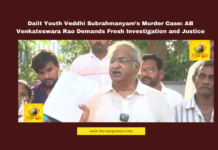 Veddhi Subrahmanyam murder, AB Venkateswara Rao statement, Kakinada news, Dalit youth justice, Anantha Babu case, Andhra Pradesh police criticism, Dwarampudi Chandrasekhara Reddy controversy, SIT demand Andhra Pradesh, rice robbery case Kakinada, Andhra Pradesh latest political news