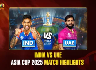 India Vs UAE Asia Cup 2025 Match Highlights