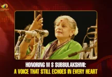 M S Subbulakshmi Birth Anniversary-
