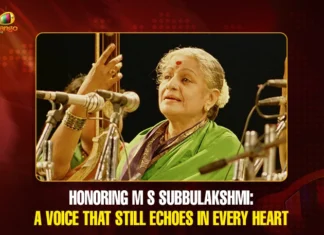 M S Subbulakshmi Birth Anniversary-