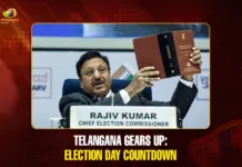 Telangana Gears Up Election Day Countdown