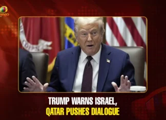 Trump Cautions Israel, Qatar pushes dialogue