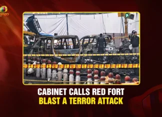 Cabinet Calls Red Fort Blast a Terror Attack