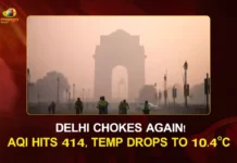 Delhi NCR Air Pollution Alert: AQI Severe for Second Day, Temperature Dips to 10.4°C Delhi NCR Air Pollution Alert
