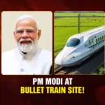 PM Modi at Bullet Train Site!