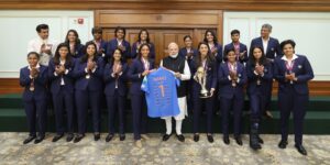 PM Congratulates Women’s Team