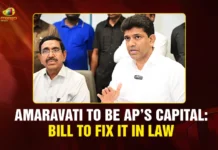 Amaravati to be AP’s capital Bill to fix it in law