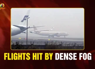 Flights Hit by Dense Fog