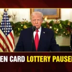 Green Card Lottery Paused🚫