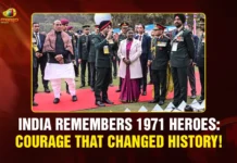 Historic Honor: PM Modi Salutes 1971 War Heroes on Vijay Diwas — A Legacy of Courage and Pride India Remembers 1971 Heroes Courage That Changed History