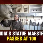 India’s Statue Maestro Passes at 100