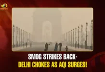 Smog Strikes Back — Delhi Chokes as AQI Surges!