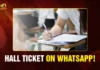 Hall Ticket on WhatsApp!