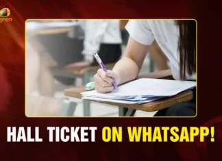 Hall Ticket on WhatsApp!