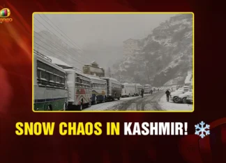Snow Chaos in Kashmir! ❄️