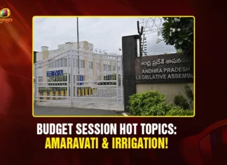 Budget Session Hot Topics Amaravati & Irrigation!