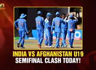 India vs Afghanistan U19 Semifinal Clash Today